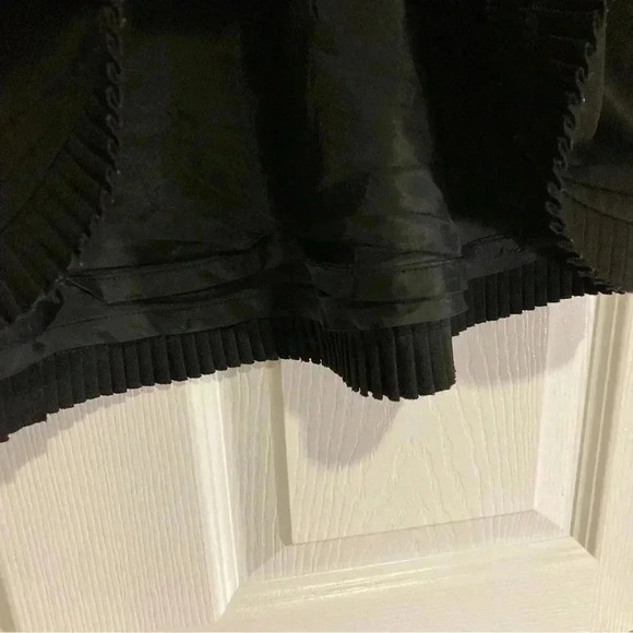 Kasper Women’s Suit Blazer Jacket and Skirt Sz.4p Black w/ Pleats - Picture 11 of 13